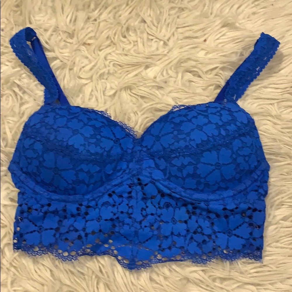Blue Victoria secret PINK bralette